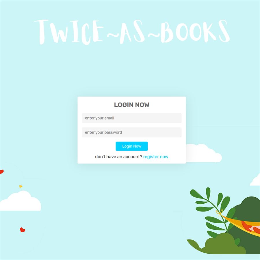 TwiceAsBooks E-Commerce Platform Screenshot